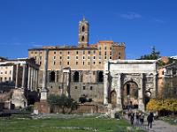 Forum Romanum Blick zum Palazzo dei Senatori